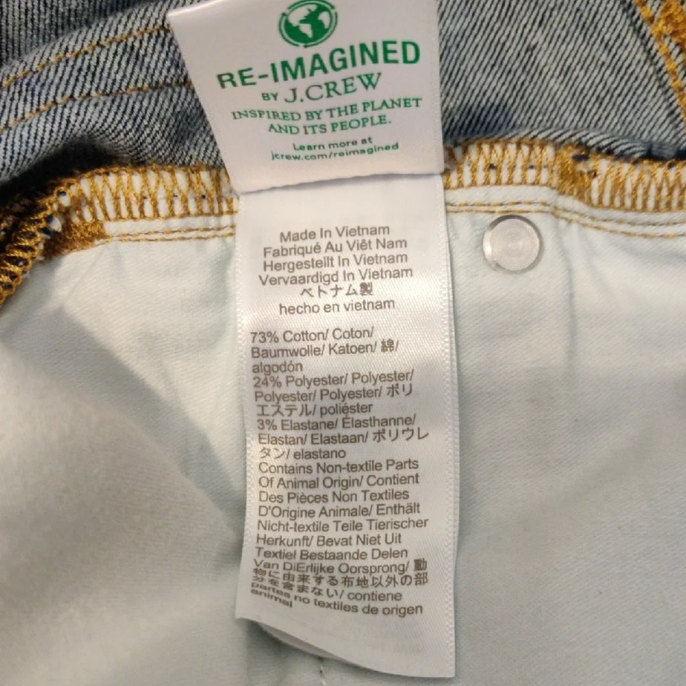 J. Crew Dark Indigo Flare Jeans